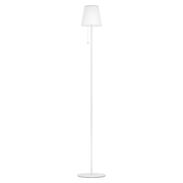 B-Ware Eglo Solar-Stehleuchte Scordiano-L LED Gartenlampe dimmbar IP44 weiß 13x120cm