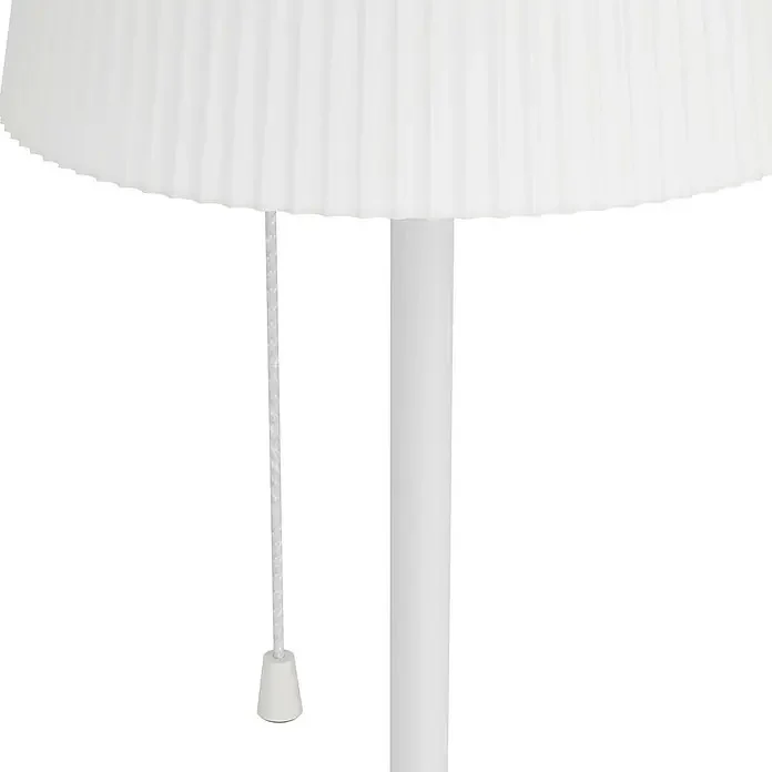 B-Ware Eglo Solar-Stehleuchte Scordiano-L LED Gartenlampe dimmbar IP44 weiß 13x120cm