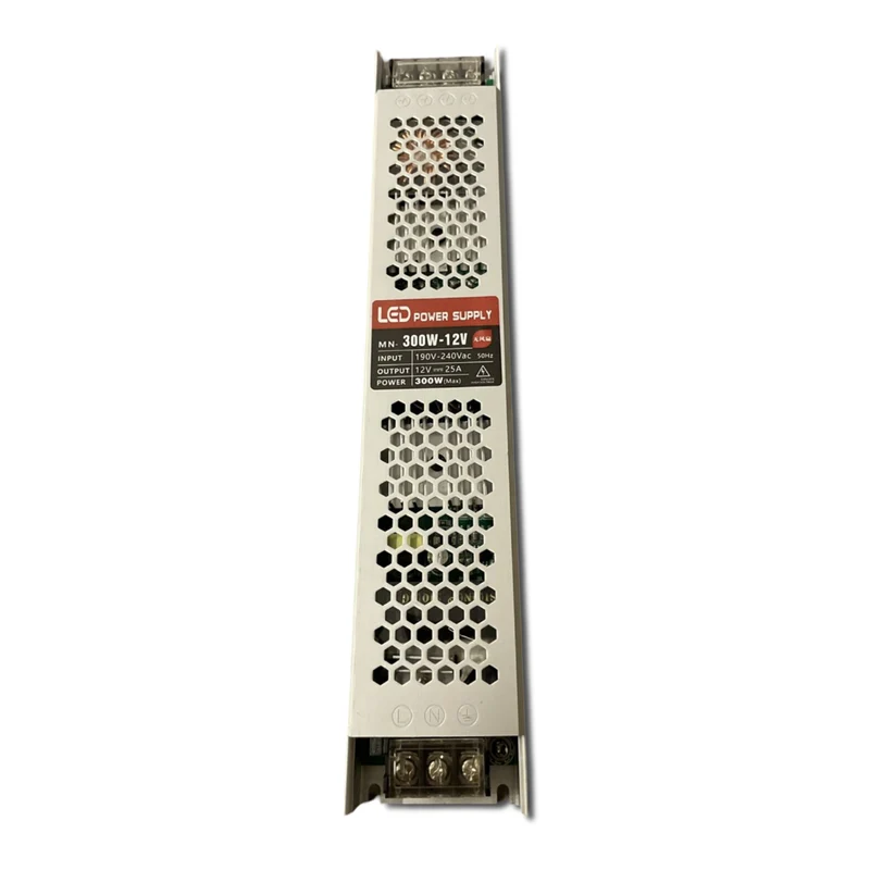 12V LED Trafo 300W 25A Konstantspannung – Slim Netzteil Treiber | IP20 ~4154