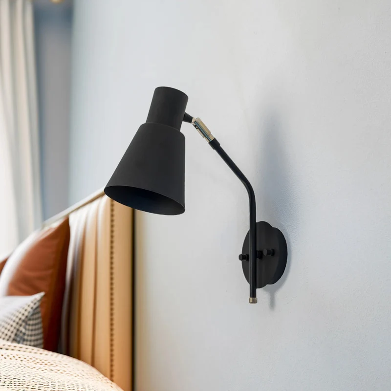 B-Ware Opviq Wandleuchte Sivani MR-664 LED Wandlampe dimmbar schwarz gold 40cm Lampe