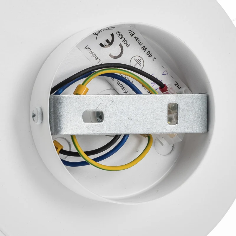 B-Ware Euluna Wandleuchte Minerva K1 LED Wandlampe dimmbar Lampe weiß Ø15cm 18cm tief