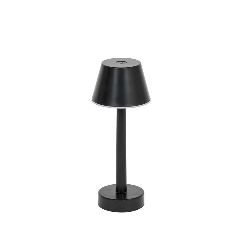 6x B-Ware Lindby Akkuleuchte Gaja LED dimmbar schwarz RGBW IP44 Tischlampe Gartenlampe
