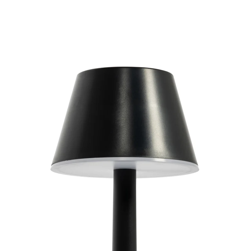 6x B-Ware Lindby Akkuleuchte Gaja LED dimmbar schwarz RGBW IP44 Tischlampe Gartenlampe