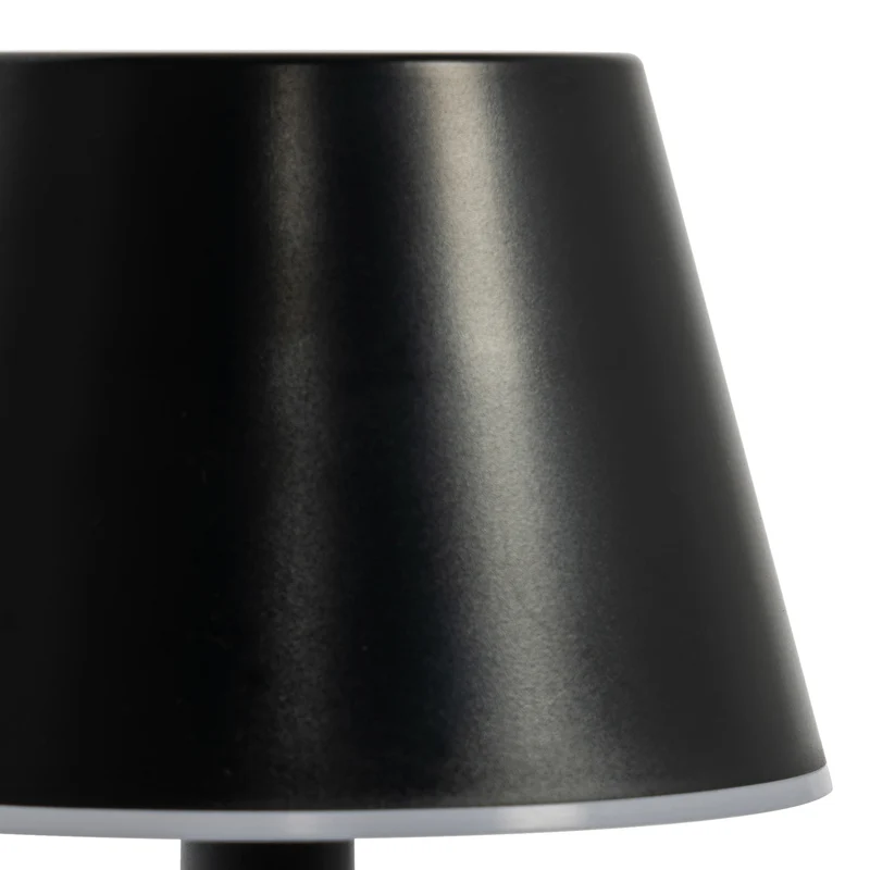 6x B-Ware Lindby Akkuleuchte Gaja LED dimmbar schwarz RGBW IP44 Tischlampe Gartenlampe