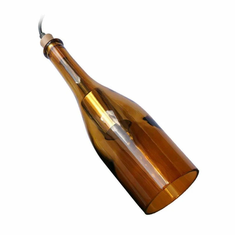 LEDSONE Weinflaschen Hängelampe Glas Pendelleuchte ~1336
