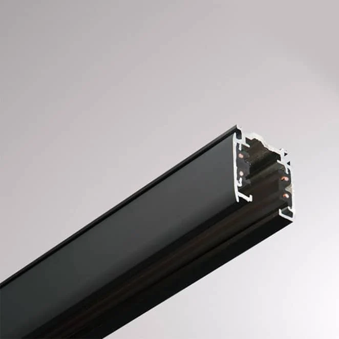 B-Ware GLOBAL 3-Phasen-Stromschiene Noa Deckenlampe Deckenleuchte Aufbau 100cm schwa502