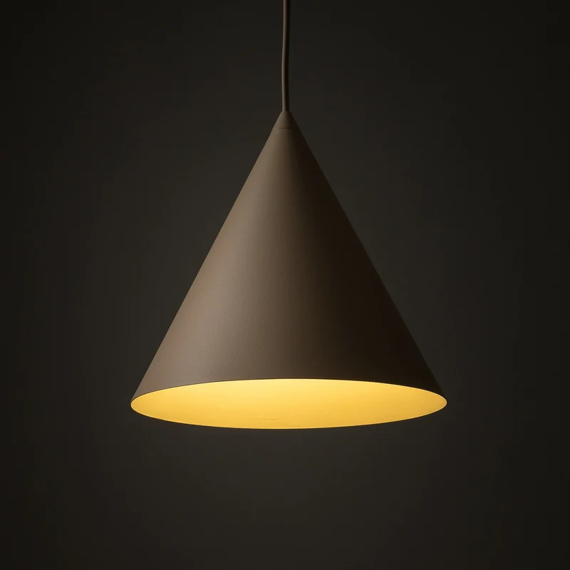 B-Ware TK-Lighting Hängeleuchte Pendelleuchte Cono Sand Stahl E27 LED SIEHE TEXT/FOTO