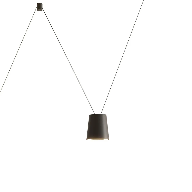 B-Ware Kdln Pendelleuchte Hängeleuchte LED Sling Leuchte schwarz Aluminium Designer