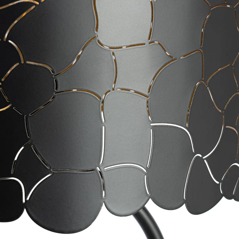 B-Ware Lindby Stehleuchte Lampe Aralena schwarz gold Höhe 1435 cm