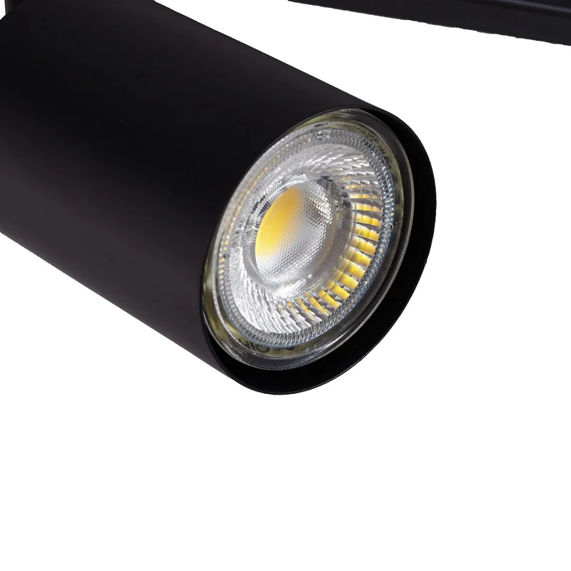 B-Ware Lindby Deckenstrahler Strahler Bravius schwarz 6-flammig Eisen