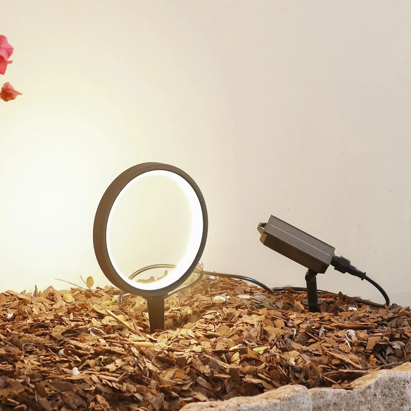 9x B-Ware Lindby Solar Gartenleuchte Syrene LED Außenlampe Poller schwarz 33,7cm IP65