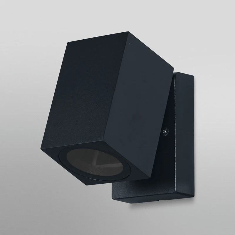 B-Ware OSRAM Außenwandleuchte ENDURA CLASSIC CUBE schwarz dimmbar IP44 Aluminium 10cm