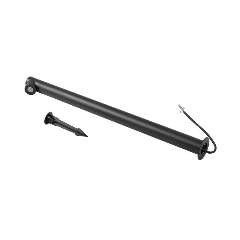 B-Ware Lindby Wegeleuchte Gartenleuchte Luzian LED Pollerleuchte anthrazit 80cm IP65