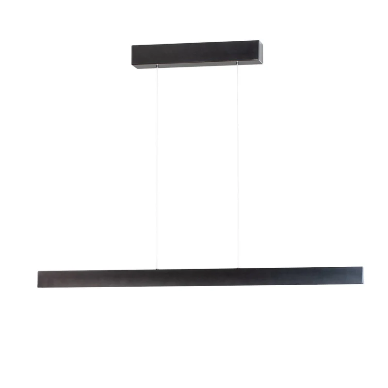 B-Ware Argon LED-Pendelleuchte Hängeleuchte Leuchte anthrazit Stahl Länge 100 cm739