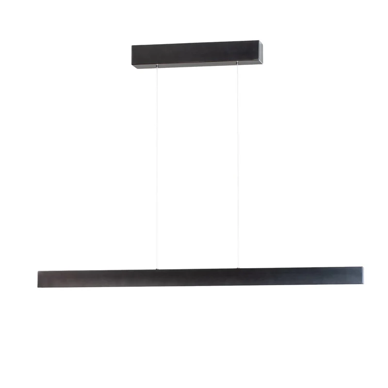 B-Ware Argon LED-Pendelleuchte Hängeleuchte Leuchte anthrazit Stahl Länge 100 cm739