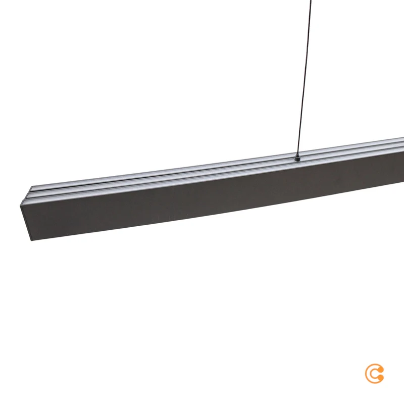 B-Ware Paul Neuhaus Pendelleuchte Hängelampe LED ADRIANA SQUARE anthrazit dimmbar CCT