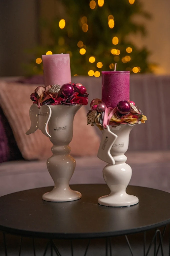 Kerzenhalter Gavena creme