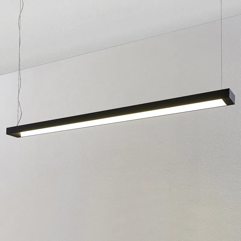 B-Ware Arcchio LED Pendelleuchte Hängelampe Cuna schwarz Bürobeleuchtung Aluminium