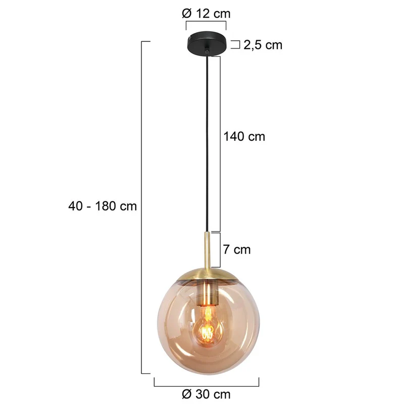 B-Ware Steinhauer Bollique Hängeleuchte Hängelampe Leuchte Lampe Pendelleuchte Licht