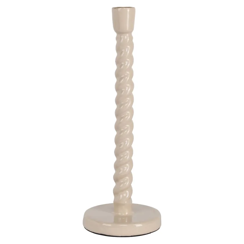 Richmond Kerzenhalter Nena tapioca small, Aluminium, 28,5 cm