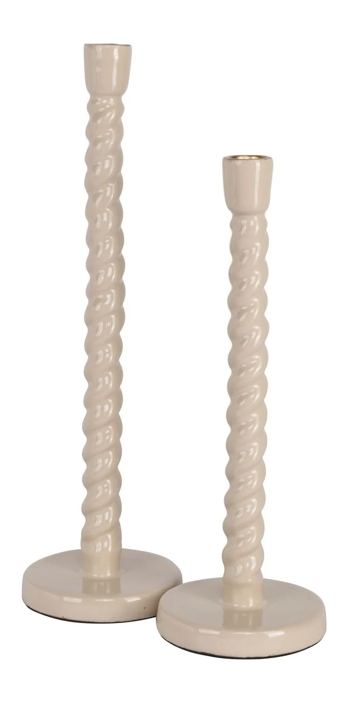 Richmond Kerzenhalter Nena tapioca small, Aluminium, 28,5 cm