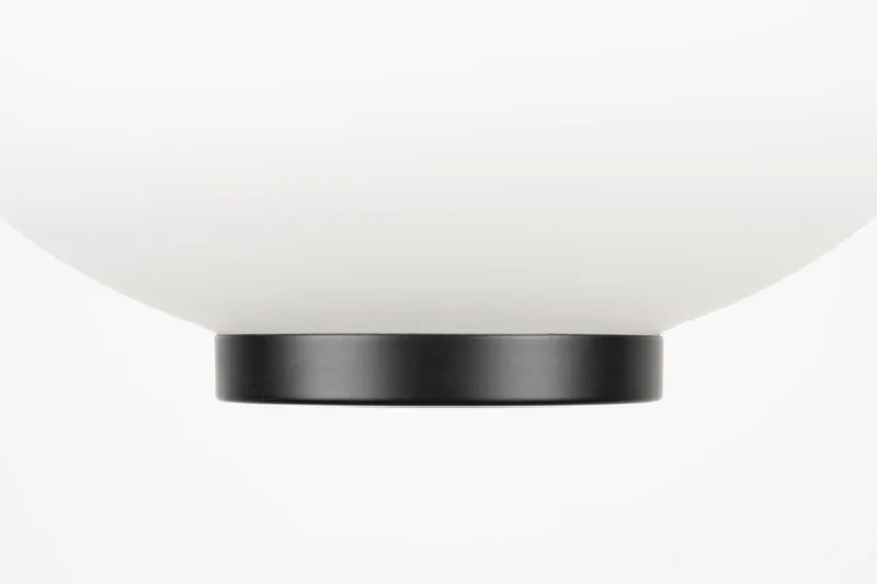 Pendelleuchte Bumble von Zuiver, Beige mit Milchglas-Schirm