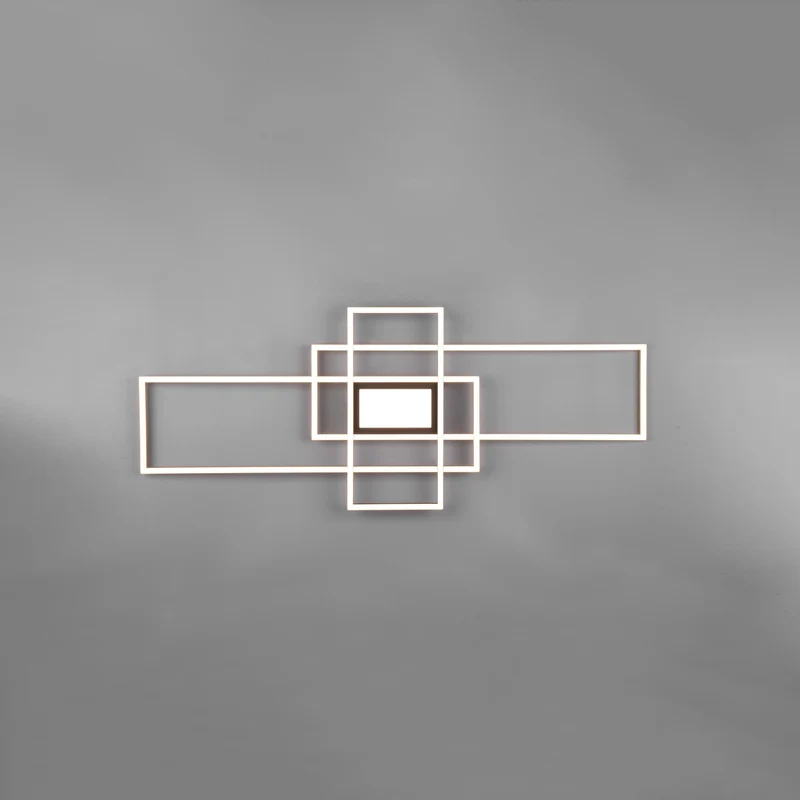 B-Ware Trio Lighting LED Deckenleuchte Lampe Irvine messing dimmbar Fernbedienung CCT