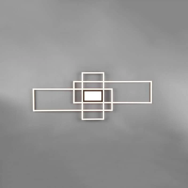 B-Ware Trio Lighting LED Deckenleuchte Lampe Irvine messing dimmbar Fernbedienung CCT