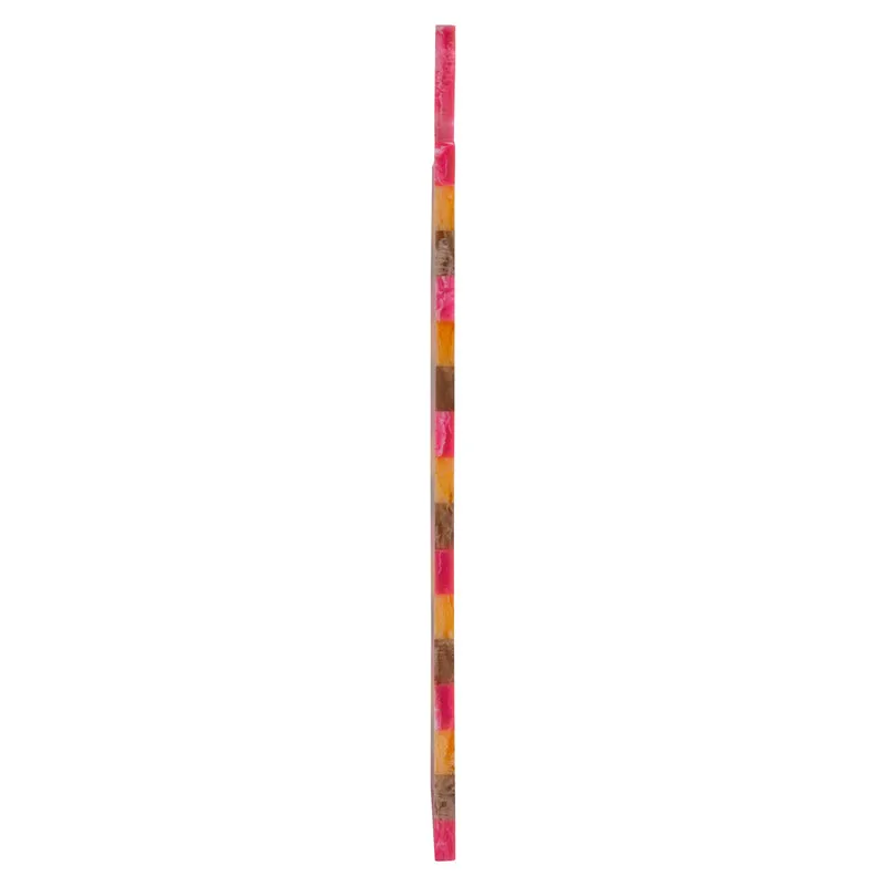 Tablett Cindy Pink/Orange – handgegossenes Design-Tablett aus Harz