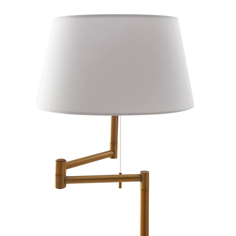 B-Ware Lindby Ismene Stehleuchte Lampe Stehlampe Arm schwenkbar Wohnzimmer Beleuchtung