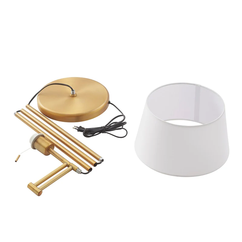 B-Ware Lindby Ismene Stehleuchte Lampe Stehlampe Arm schwenkbar Wohnzimmer Beleuchtung