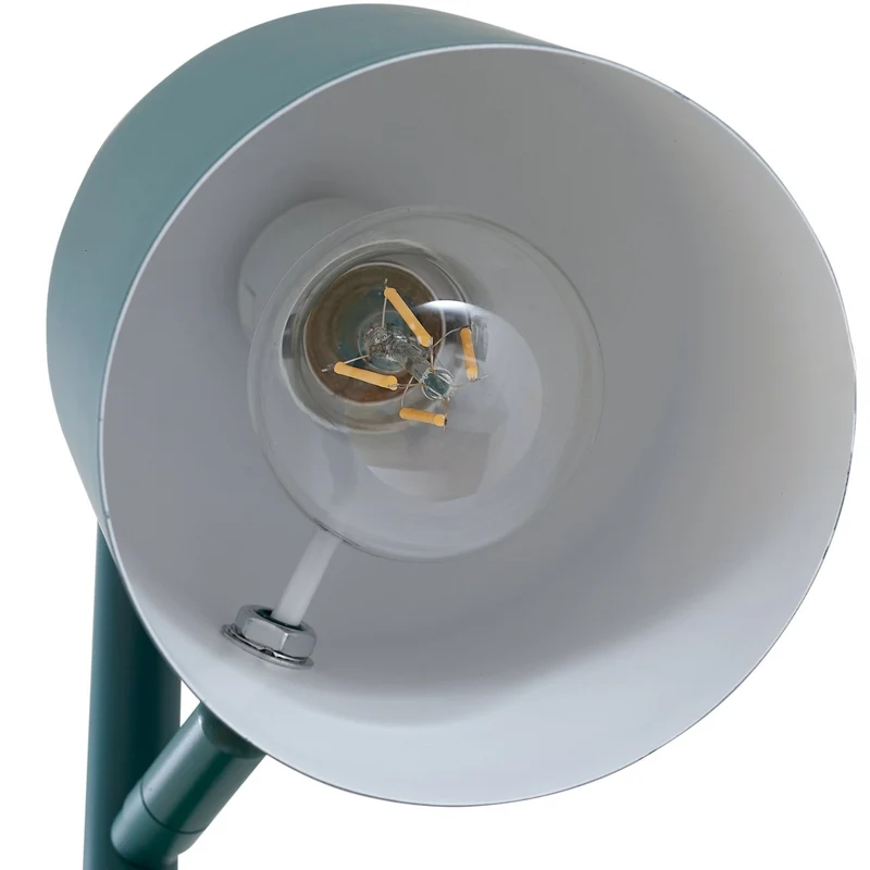 B-Ware Lindby Stehleuchte Lampe Isara grün 165 cm 2flg Metall E27