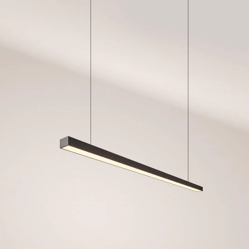 s.luce Oris LED-Linienlampe Büro-Pendelleuchte XL nach Maß 2700K