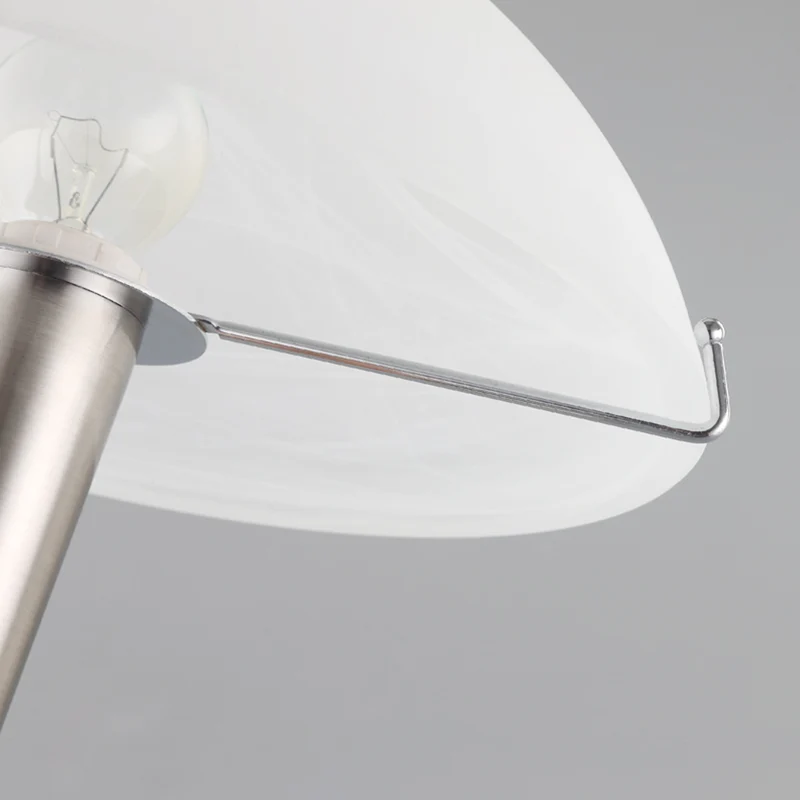 B-Ware Lindby Tischlampe Viola mit Touchschalter nickel matt Schreibtischleuchte E14