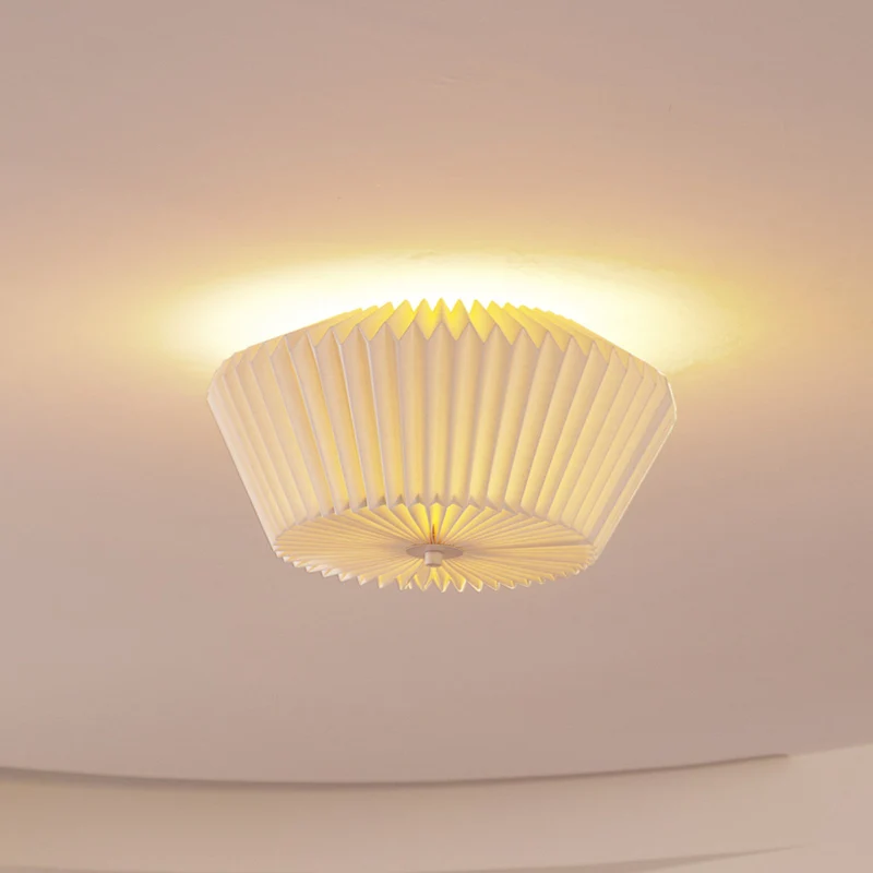 B-Ware Lindby Deckenleuchte Magali weiß Papier Ø 45 cm Deckenlampe Lampe Leuchte E27