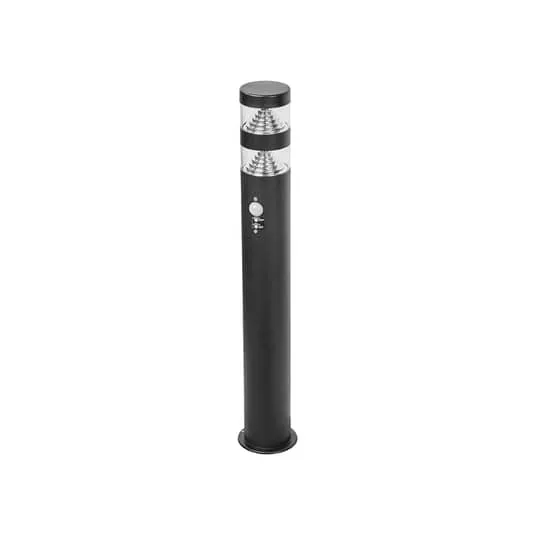 B-Ware Lindby Wegelampe Pollerleuchte LED schwarz Sensor IP44 Außenleuchte Lampe Garten