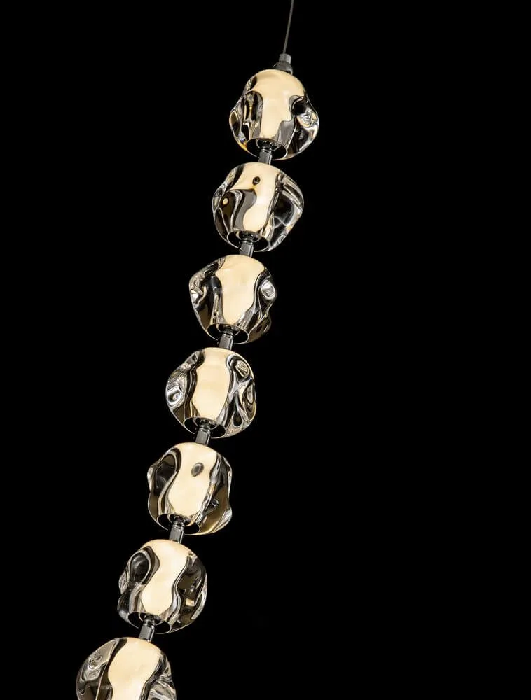 Ifos LED Deckenleuchte 29-flammig 3000K Schwarz, Chrom