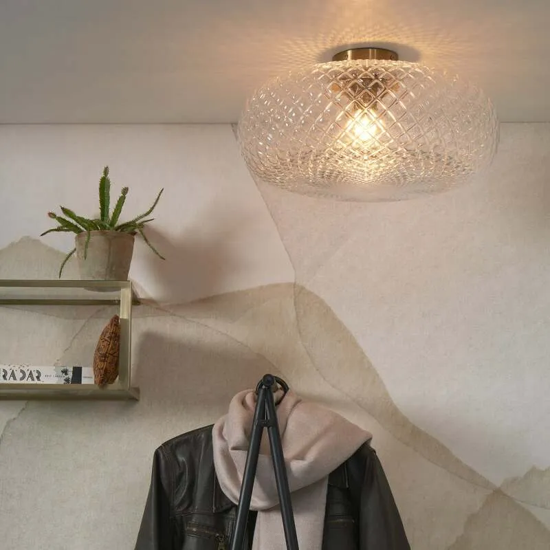 B-Ware It's about RoMi Deckenleuchte Venice LED Lampe Leuchte dimmbar gold Ø44cm