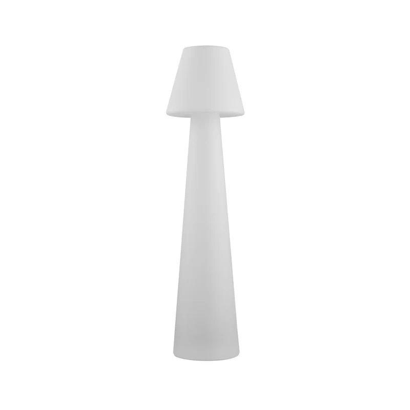 B-Ware Lucande Terrassenleuchte Gauri LED Gartenlampe Außenleuchte weiß 107cm IP65