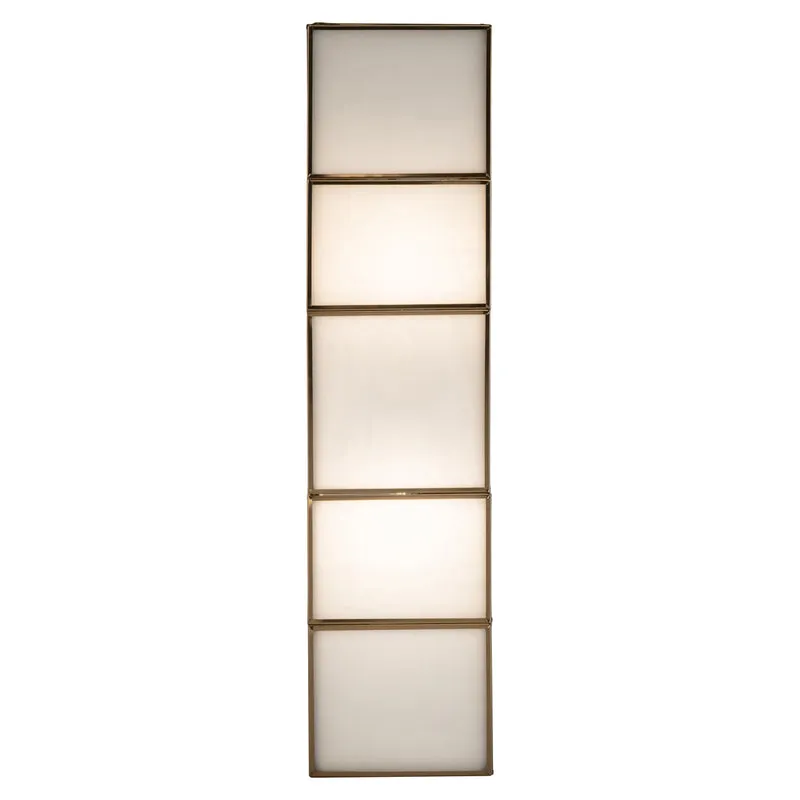Richmond Wandlampe Livia in Messing antik mit E14-Fassung