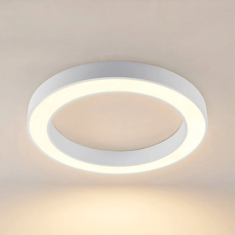 B-Ware Arcchio Deckenleuchte Lampe LED weiß Ring Licht Aluminium Kunststoff CCT dimmbar