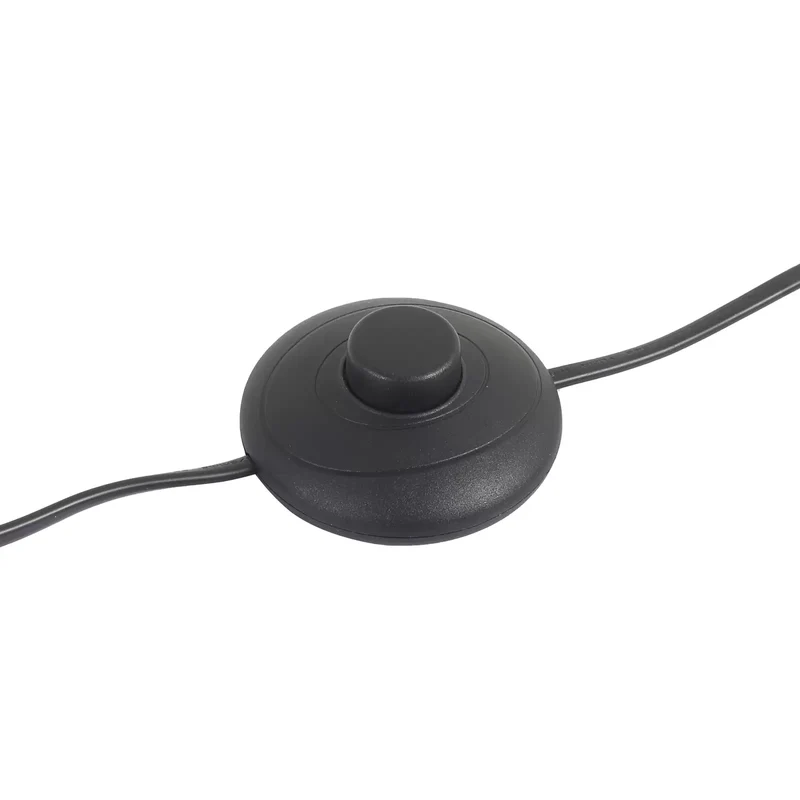B-Ware Lindby Stehleuchte Standlampe LED Romilda grau Holz Schalter Kabel 122 cm
