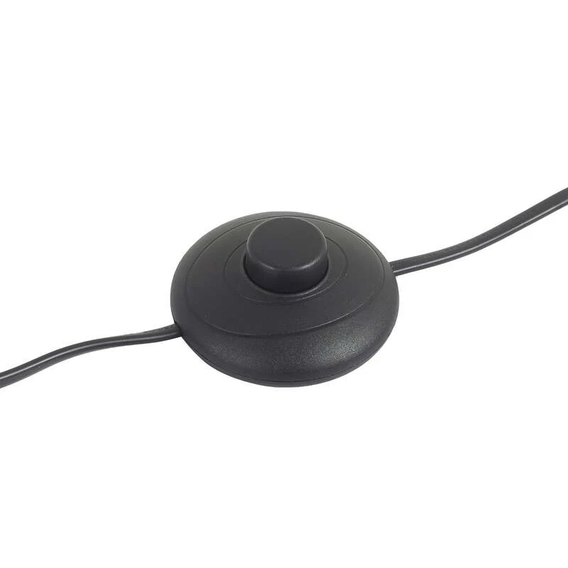 B-Ware Lindby Stehleuchte Standlampe LED Romilda grau Holz Schalter Kabel 122 cm