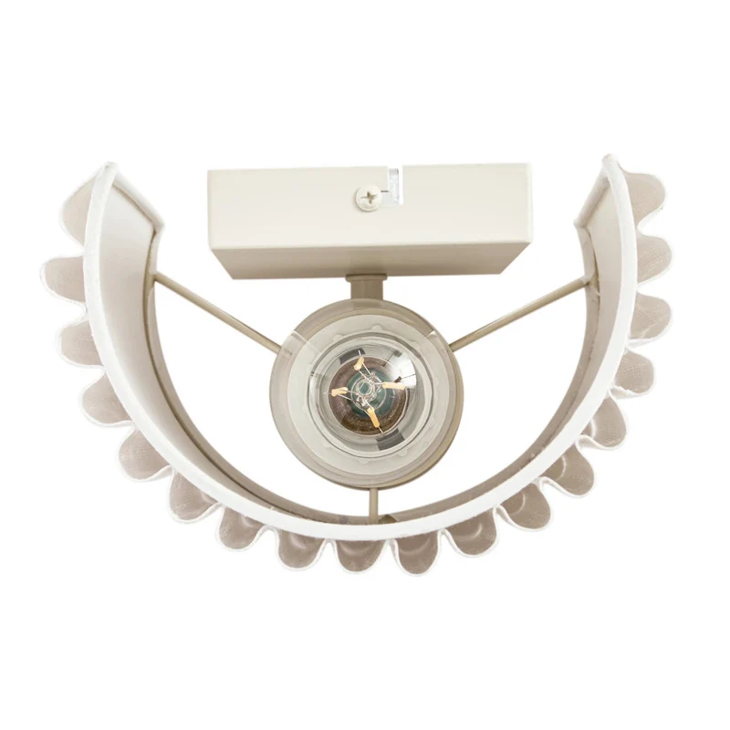 B-Ware Libbie Wandleuchte creme E27 Leuchte Wandlampe Designer 20cm Höhe stilvoll