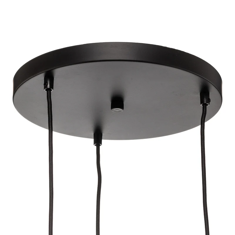 B-Ware Euluna Hängeleuchte Kaja Hängelampe Deckenlampe E27 dreiflammig Glasschirme klar