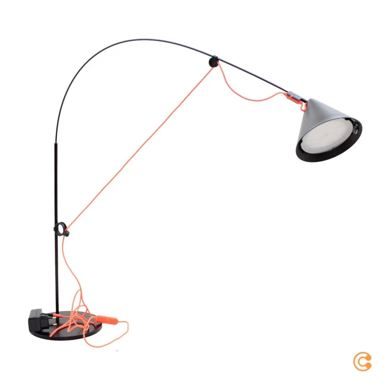 B-Ware midgard Tischlampe Schreibtischleuchte LED AYNO S schwarz Lampenlicht warmweiß
