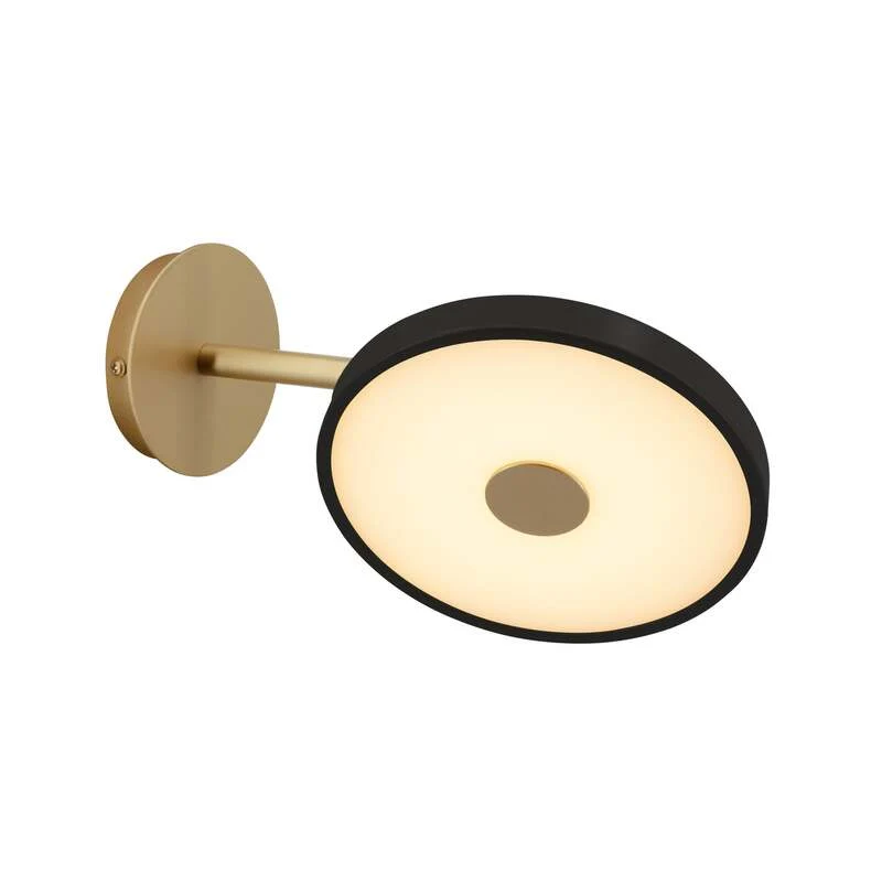 B-Ware UMAGE Wandleuchte Asteria Short LED Lampe dimmbar schwarz messing 12W 2700K