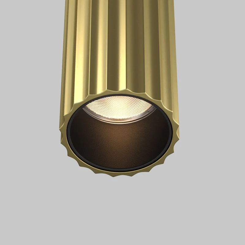B-Ware MAYTONI Wandleuchte Wandlampe Calipso Golden LED Lampe Akzentbeleuchtung Messing