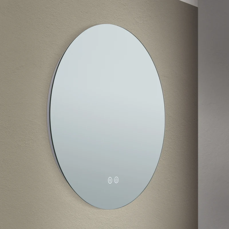 B-Ware LED Spiegel Focus Ø45cm Antibeschlag Touchdimmer dimmbar CCT 3000K-6000K Leuchte