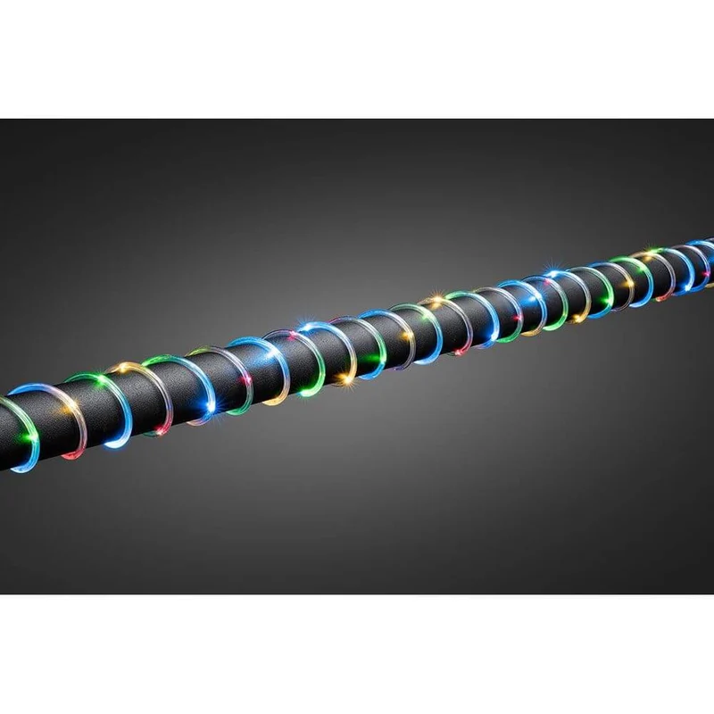 LED Mini Lichterschlauch 20m 260 bunten Dioden 4.5V IP44